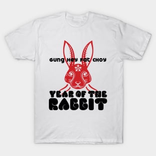 Chinese New Year, Year of the Rabbit 2023, Gung Hay Fat Choy No. 2 T-Shirt